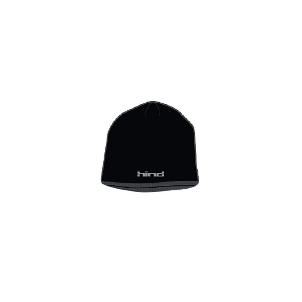 7550 Hind Lightweight Mesh Knit Running Beanie, Black, One Size